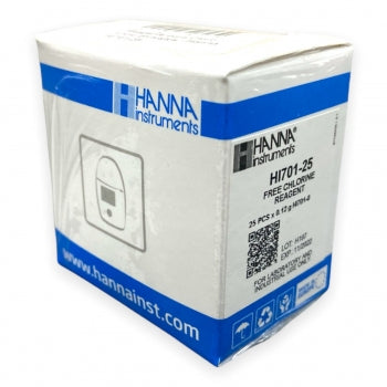 Reagente Para Cloro Livre 25 Testes Hanna Hi701 25 1065 1