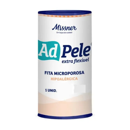 Fita Microporosa Hipoalérgica Branca Extra Flexível 10cm X 4,5m - AD Pele