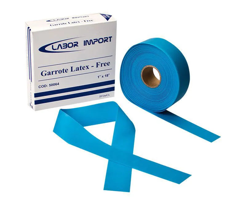 garrote em rolo c  25 tiras labor import