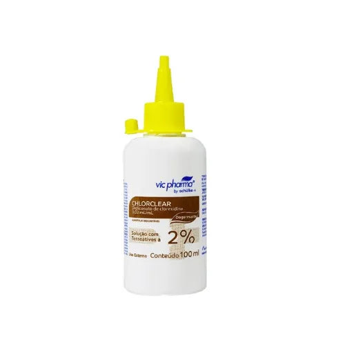 Gliconato de Clorexidina 2% Antisséptico Degermante Tensoativo 100ml