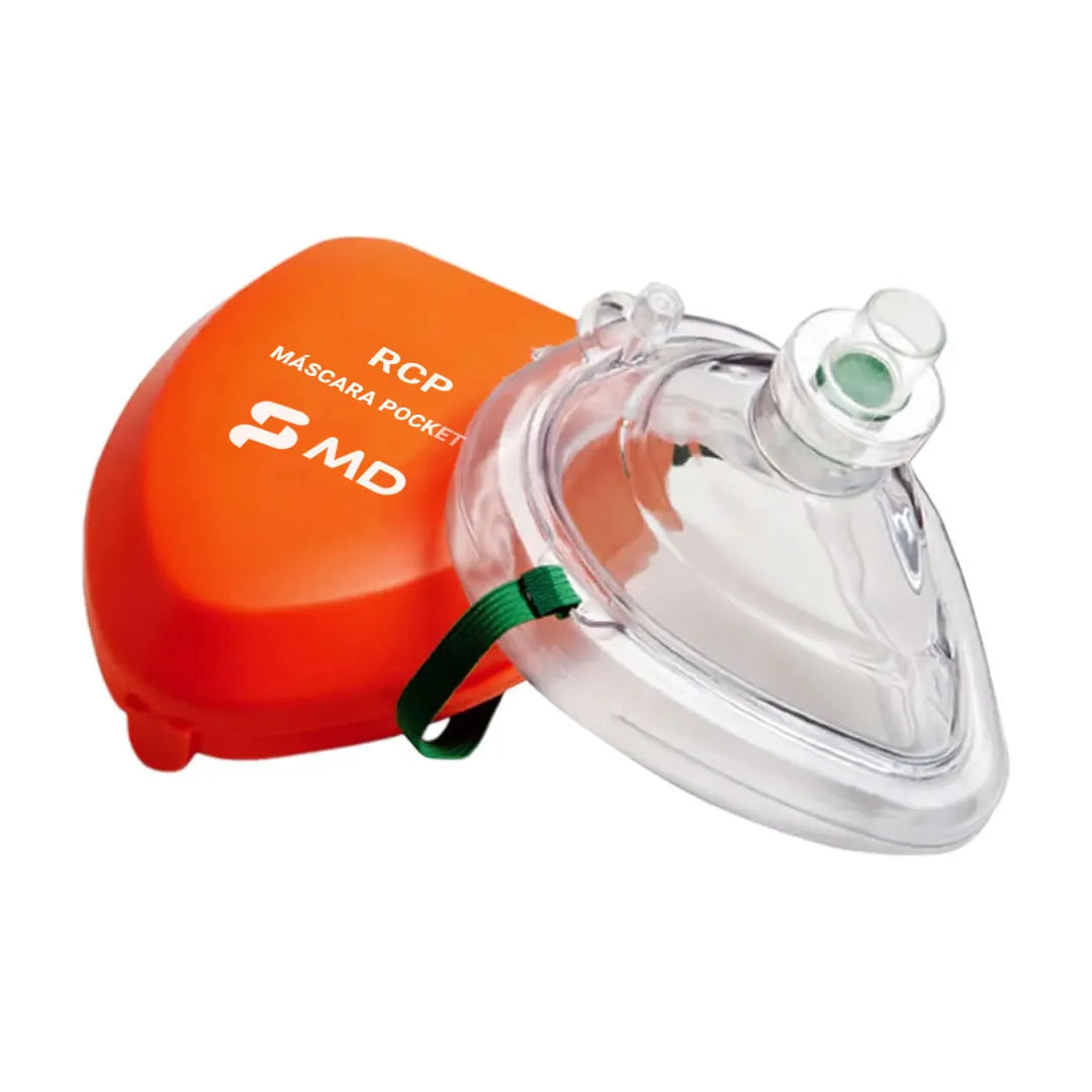 máscara pocket para rcp ressuscitador md