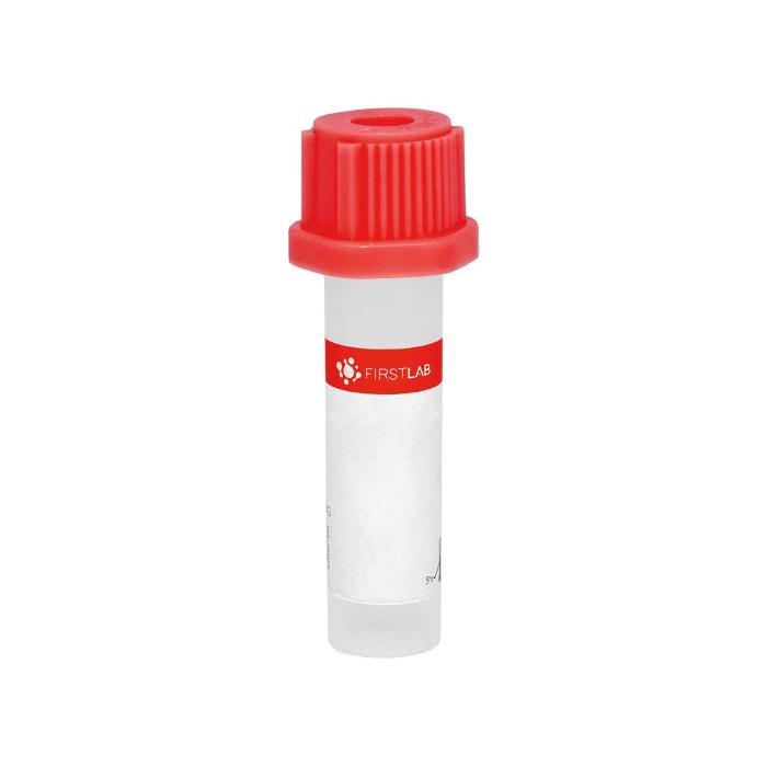 Microtubo Com Ativador De Coágulo, Sem Capilar, 0,5 Ml, 50 Un/Rack