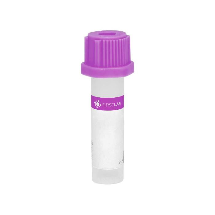 Microtubo Com Edta K2, Sem Capilar, 0,5 Ml, 50 Un