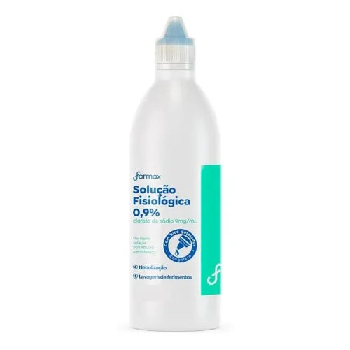 Solução Fisiológica/ Soro Fisiológico 0.9% 250ml - Farmax