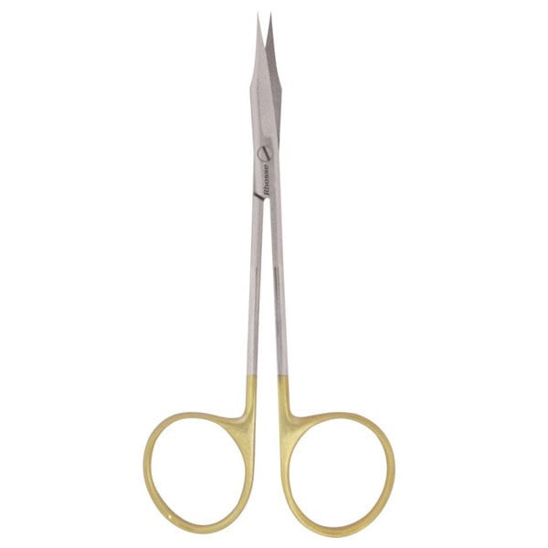 Tesoura Goldman Fox Curva. 11 cm