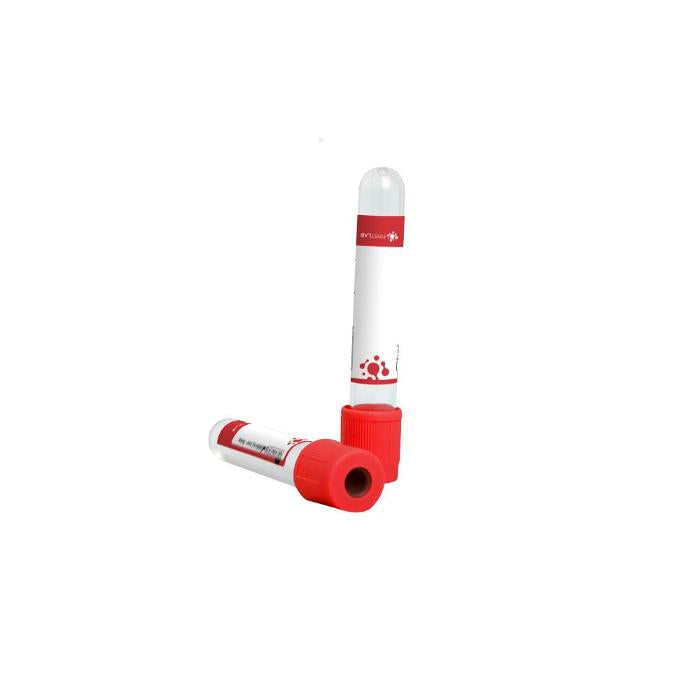 Tubo De Coleta Ativador De Coágulo 6 Ml, 13x100 Mm. 100 Un/Rack