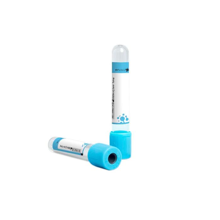 Tubo De Coleta Citrato De Sódio 3,2% 3,6 Ml, 13x75 Mm. 100 Un/Rack