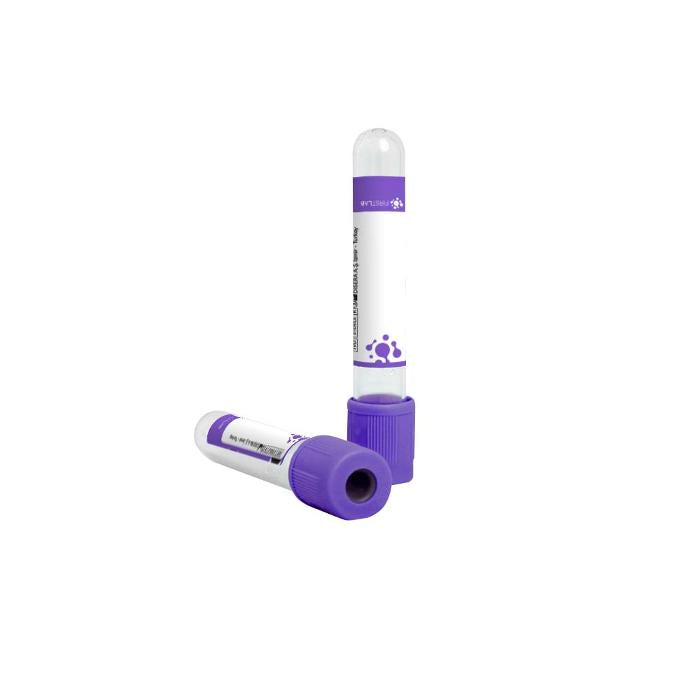 Tubo De Coleta Edta K2 4 Ml, 13x75 Mm. 12 Rck/Cx