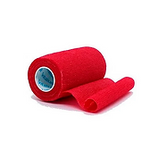 ATADURA ELÁSTICA COBAN VITALTAPE VERMELHO 10cm x 4,5m - FISIOVITAL